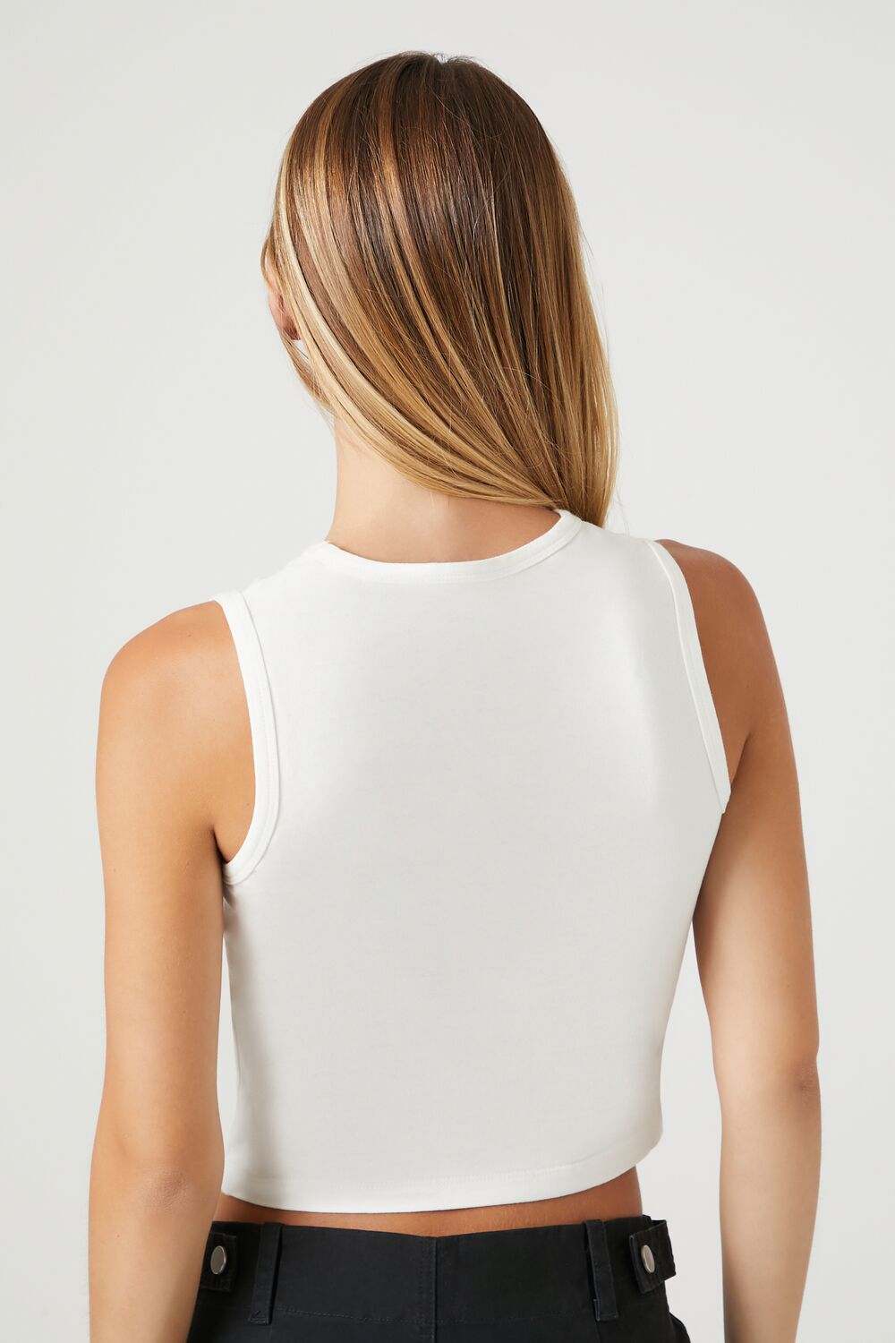 Faux Gem Chaos Graphic Tank Top