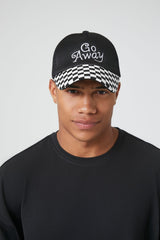 Embroidered Go Away Trucker Hat