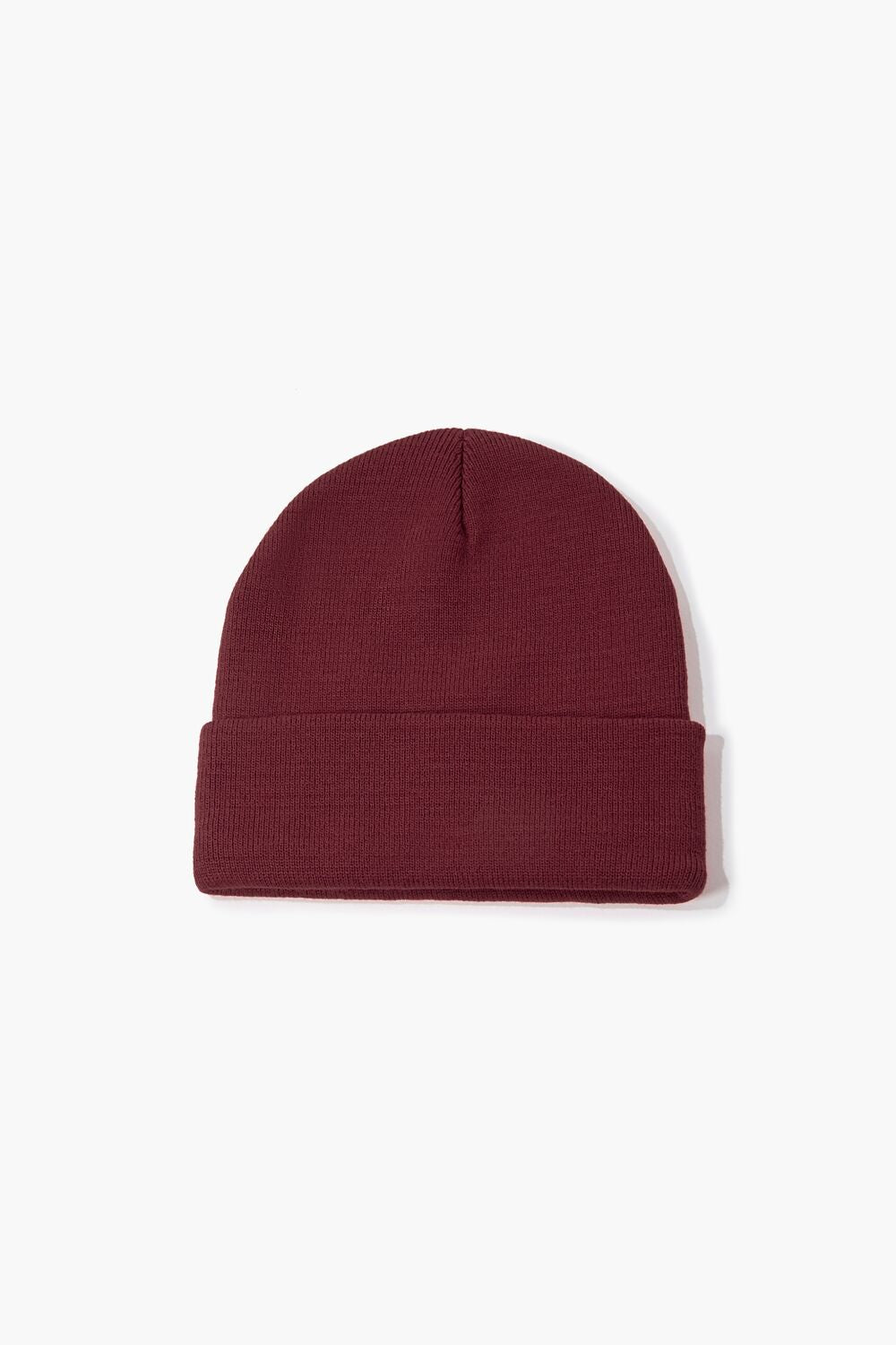 Ribbed Foldover Beanie