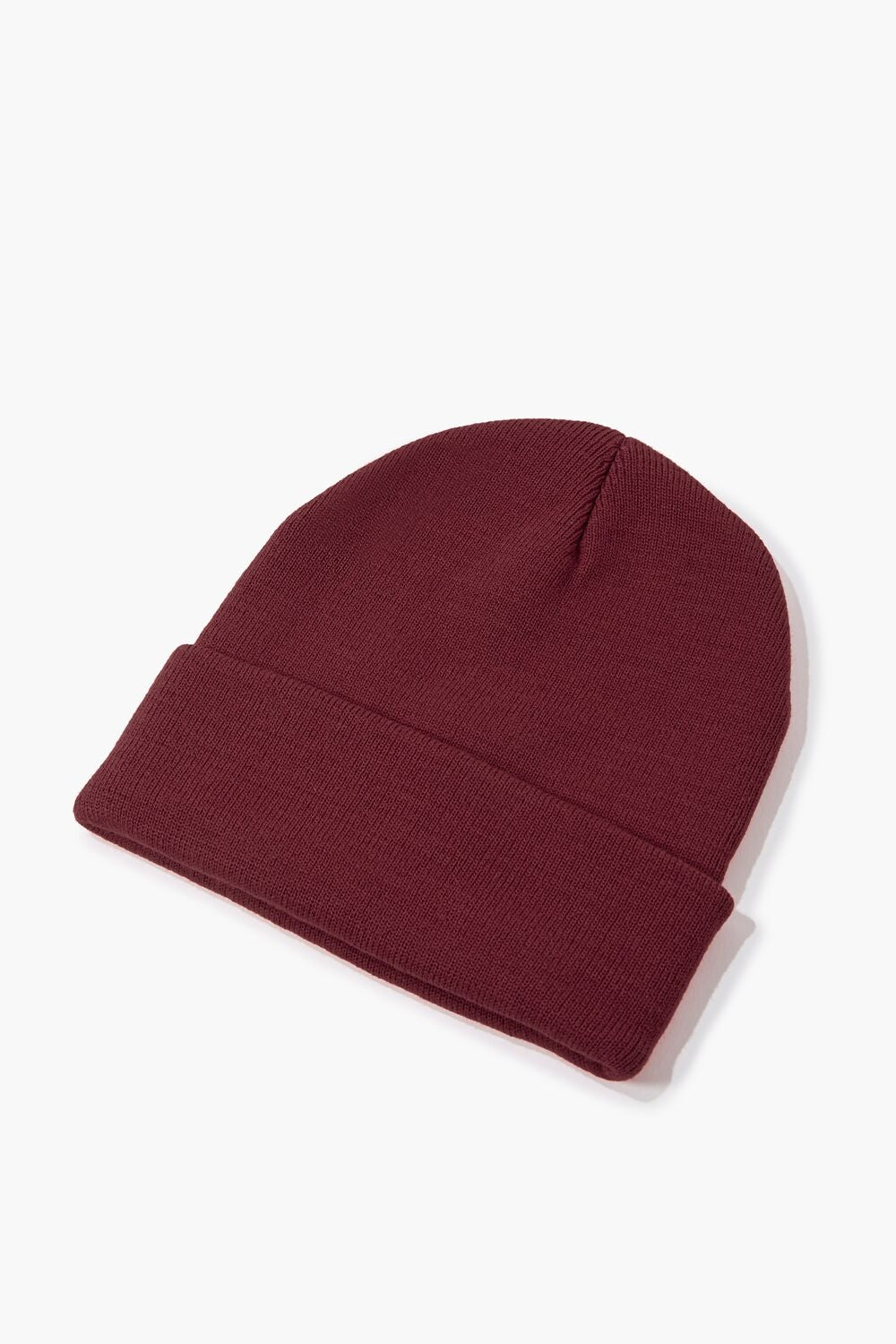Ribbed Foldover Beanie