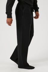 Wide-Leg Pajama Pants