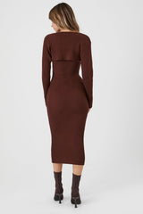 Shrug & Sweater Cami Dress Set