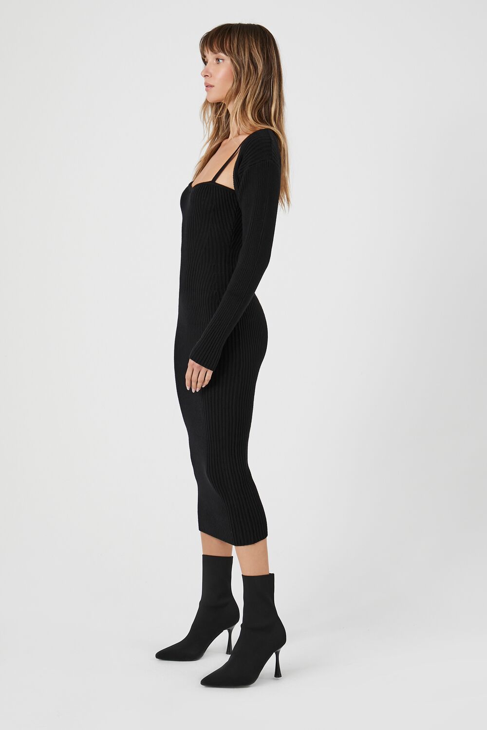 Shrug & Sweater Cami Dress Set