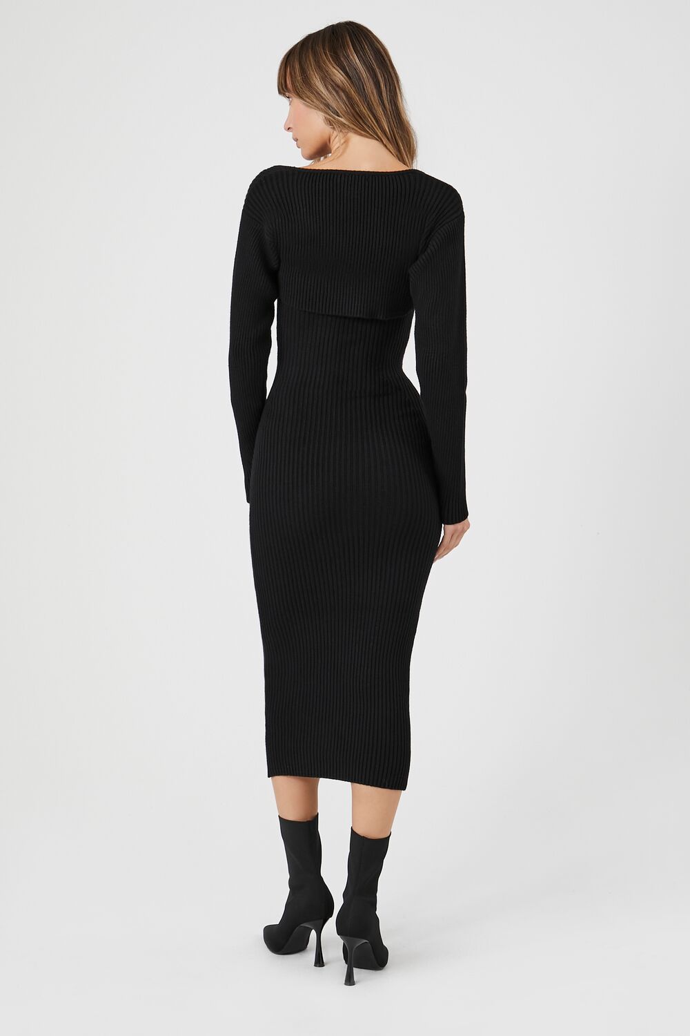 Shrug & Sweater Cami Dress Set
