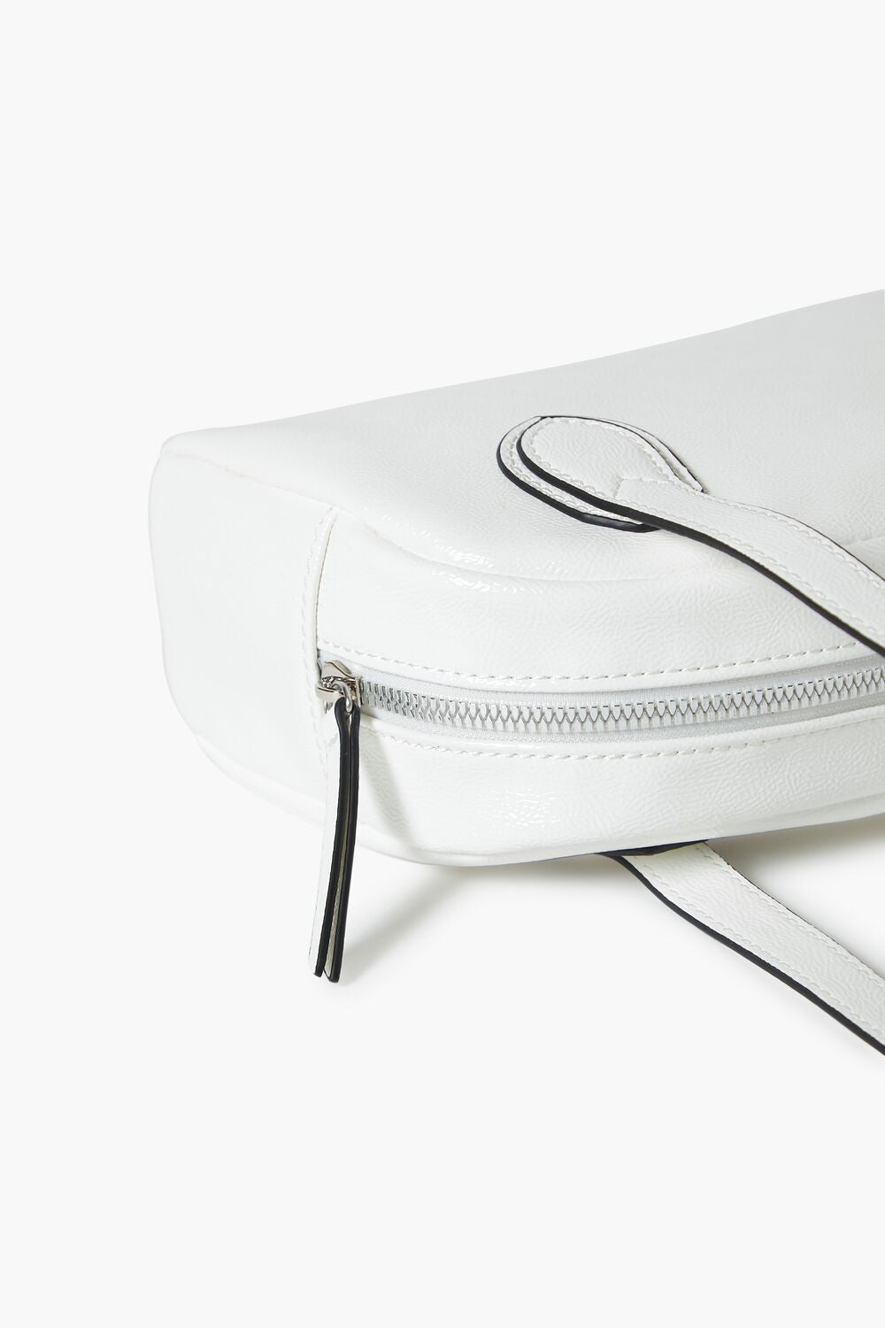 Faux Leather Bowler Bag