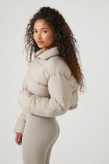 Cropped Puffer Jacket