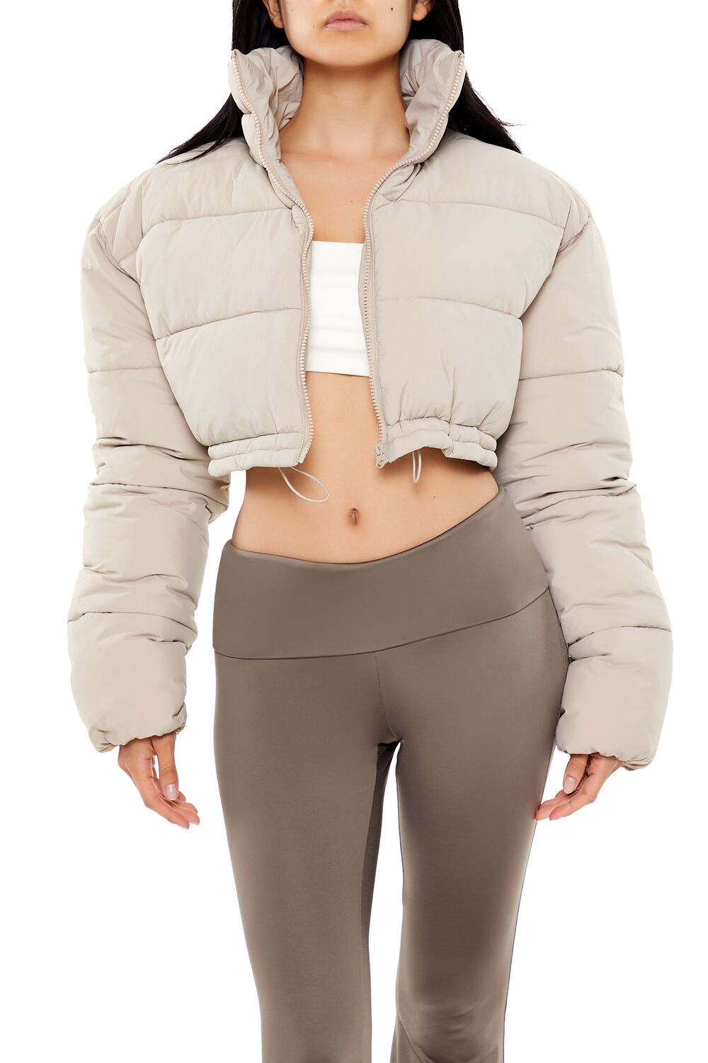 Cropped Puffer Jacket