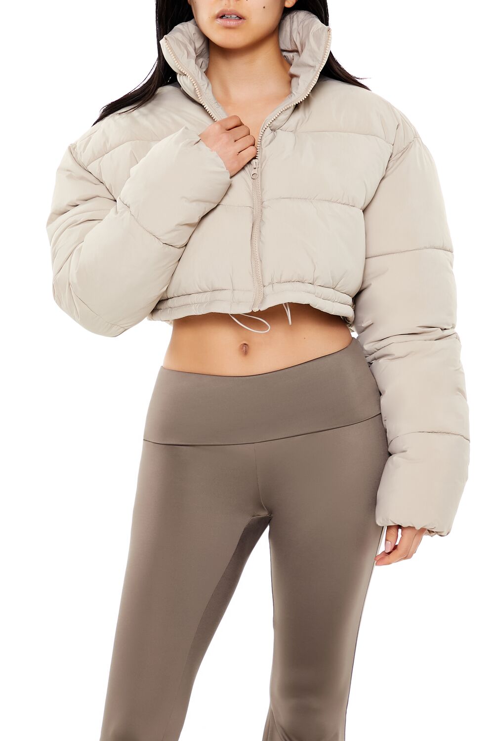 Cropped Puffer Jacket