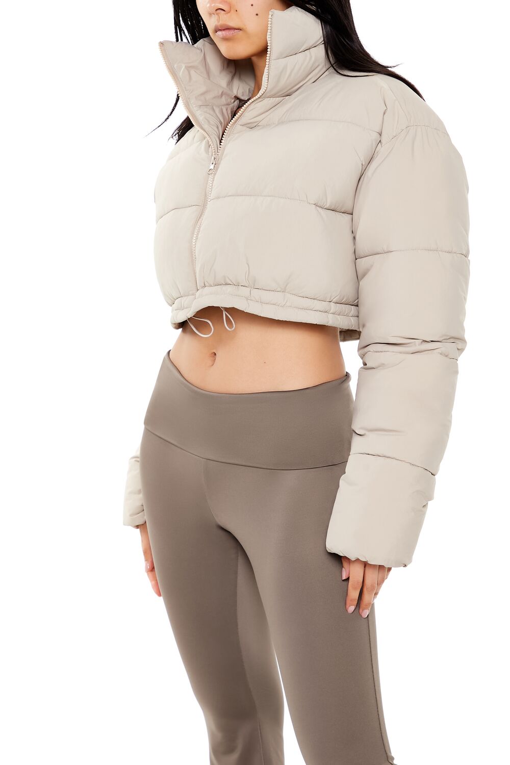 Cropped Puffer Jacket