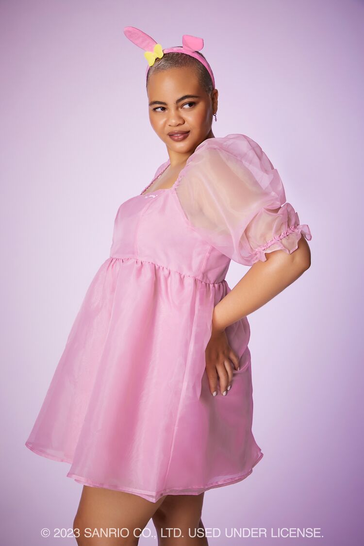 Plus Size My Melody Dress & Headband Set