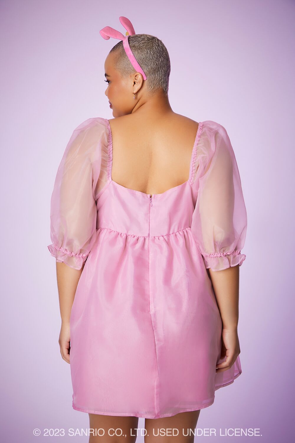 Plus Size My Melody Dress & Headband Set