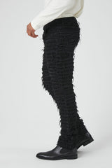 Frayed Stretch-Denim Skinny Jeans
