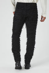 Frayed Stretch-Denim Skinny Jeans