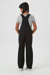 Girls Twill Overalls (Kids)