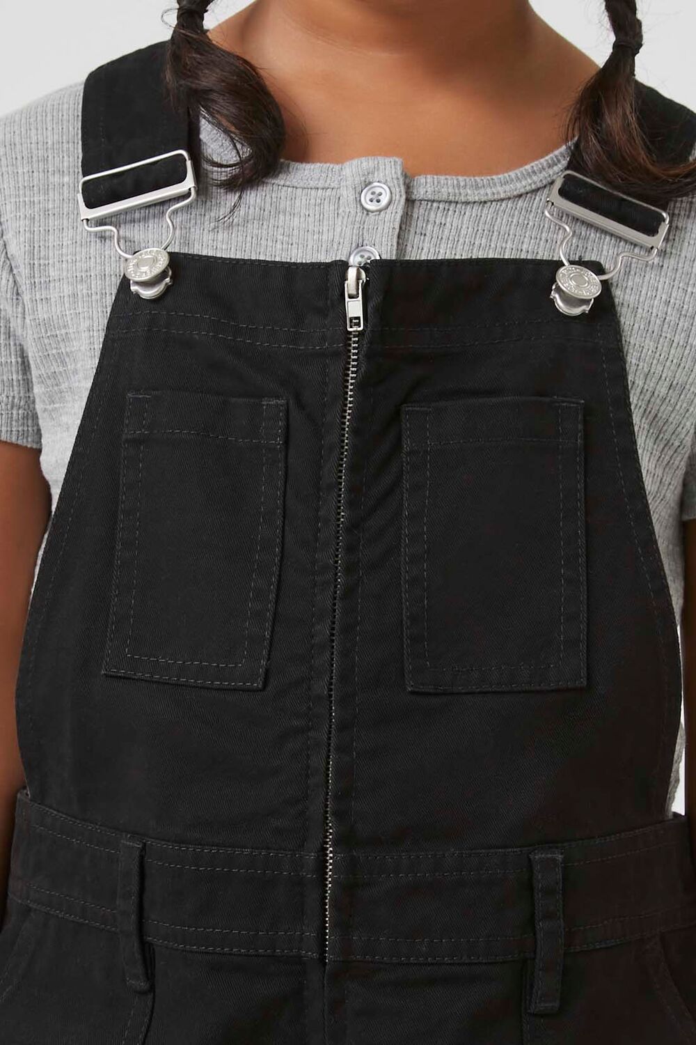 Girls Twill Overalls (Kids)