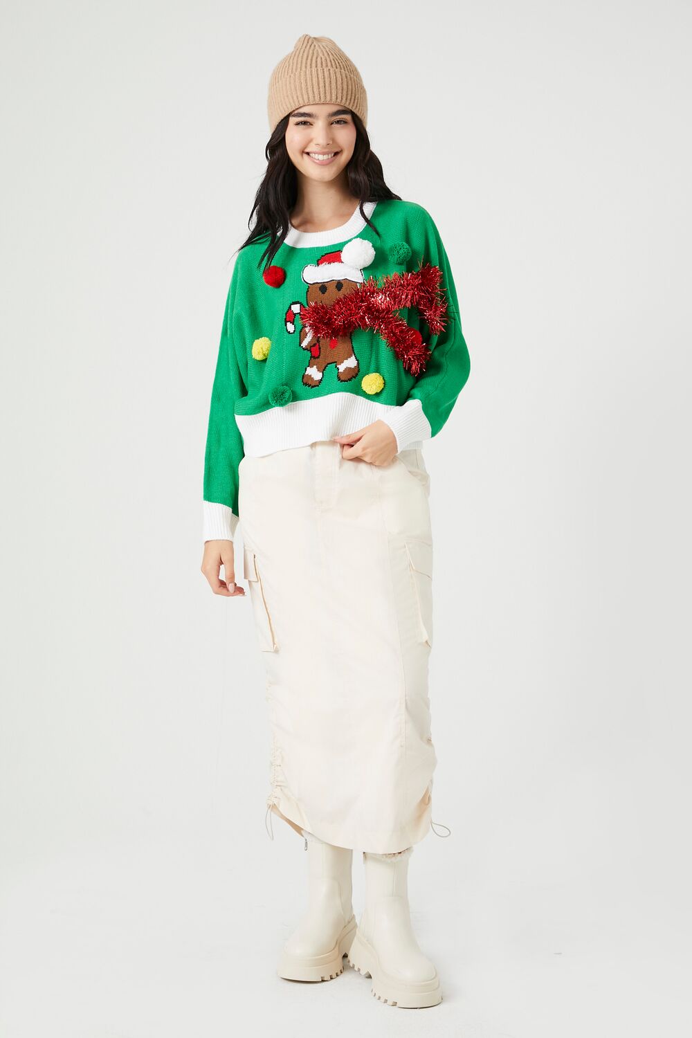 Gingerbread Man Christmas Sweater