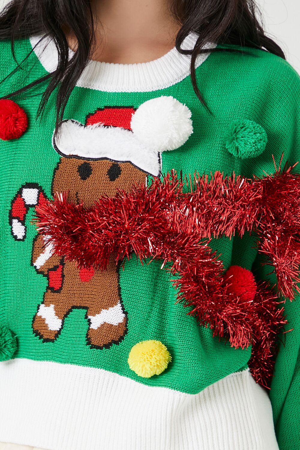 Gingerbread Man Christmas Sweater