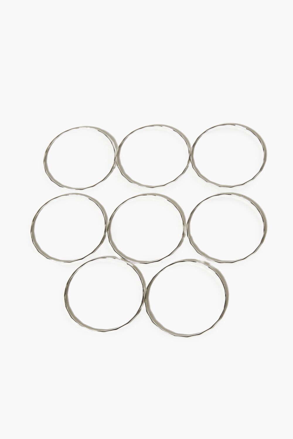 Textured Bangle Bracelet Set