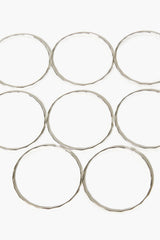 Textured Bangle Bracelet Set
