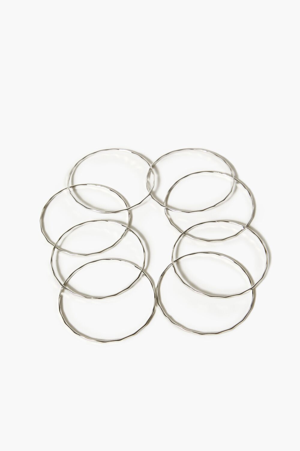 Textured Bangle Bracelet Set