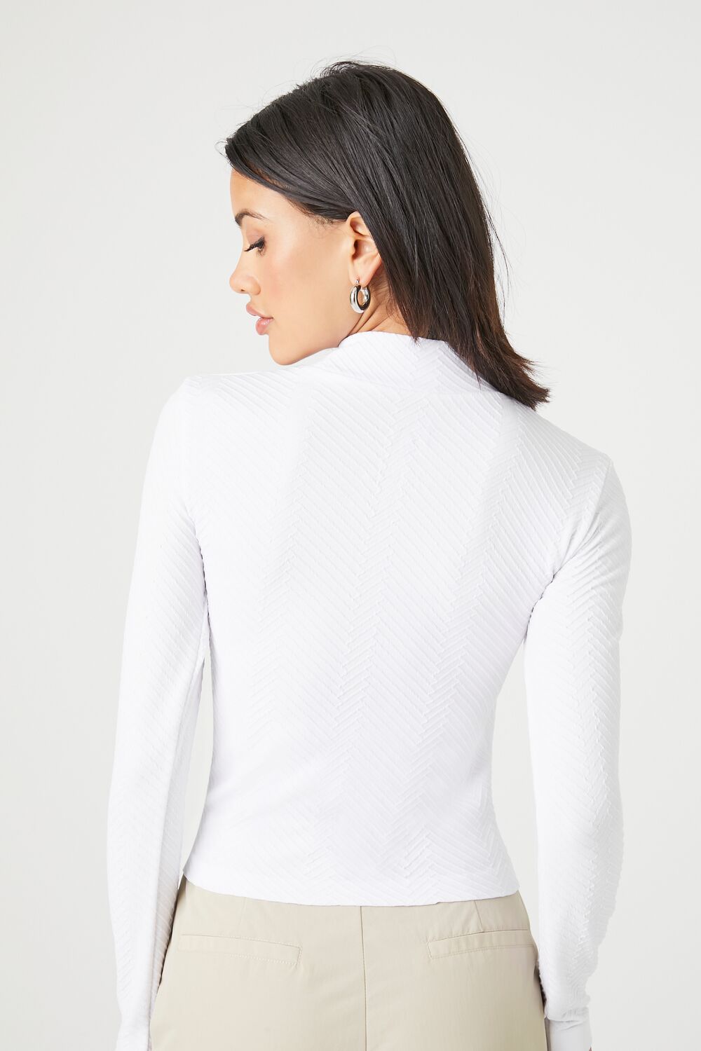 Seamless Mock Neck Top