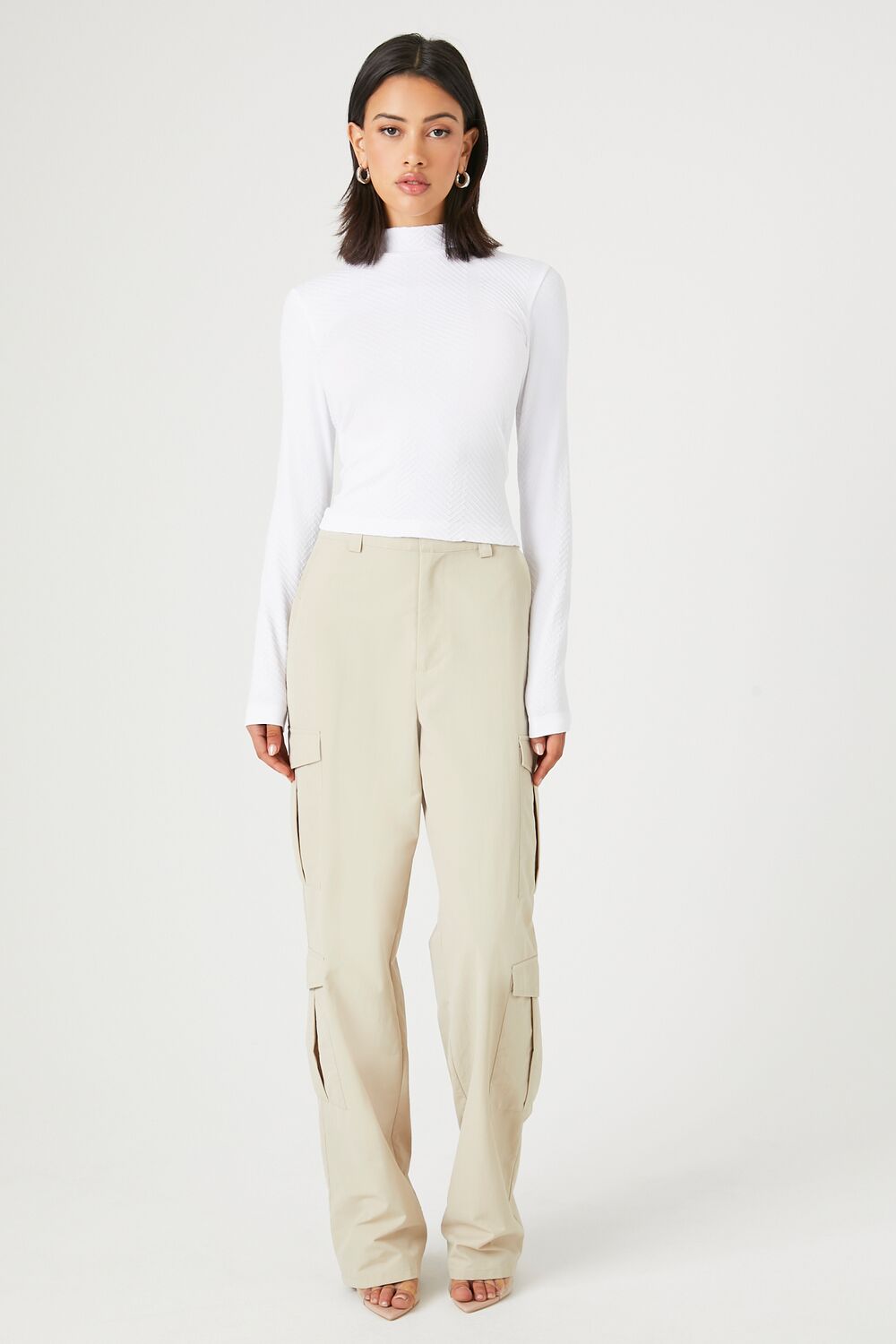 Seamless Mock Neck Top