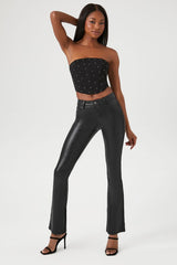 Cropped Corset Tube Top