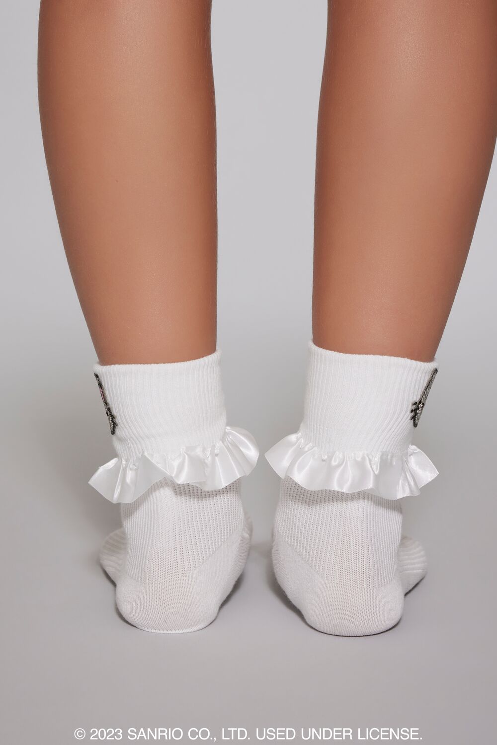 Ruffle Hello Kitty Crew Socks