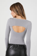 Cutout Combo Bodysuit