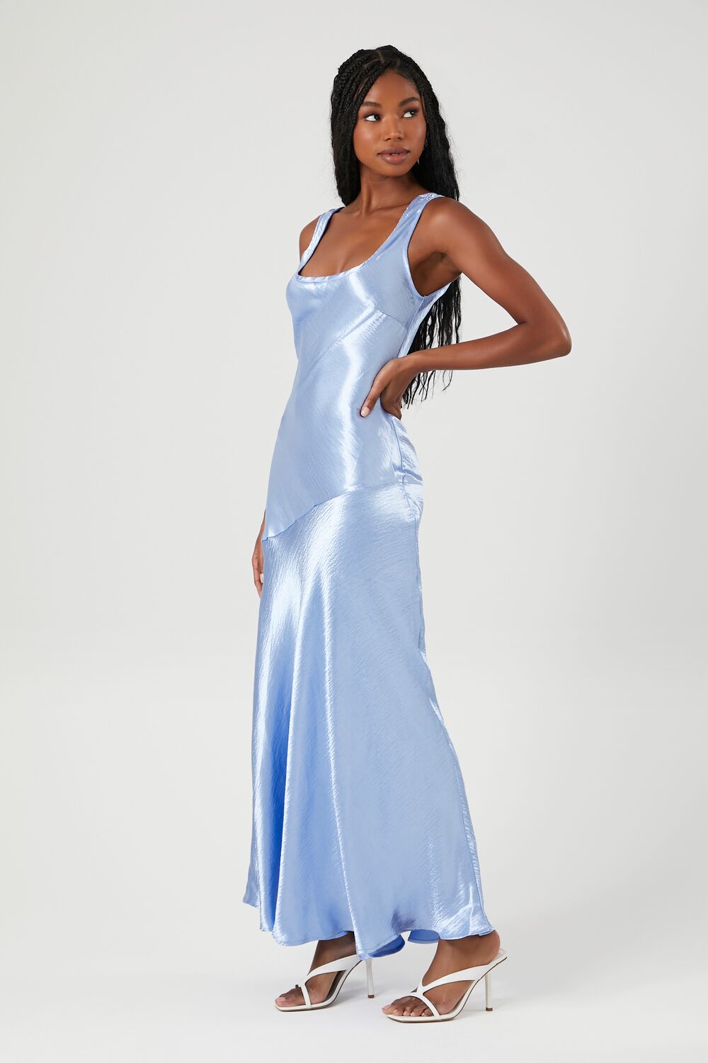 Satin Maxi Dress