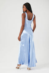Satin Maxi Dress