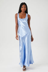 Satin Maxi Dress