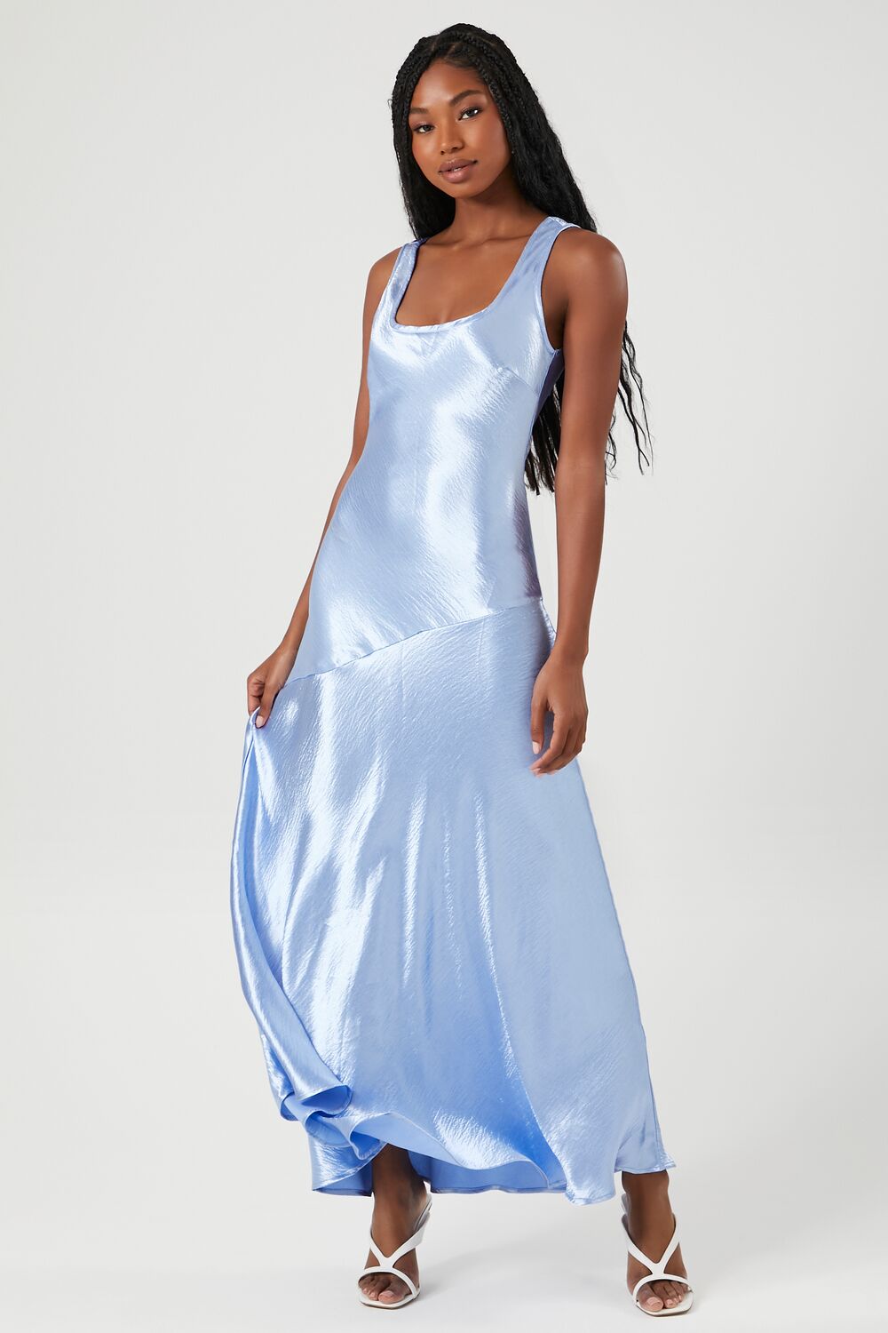 Satin Maxi Dress