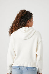 Sweater-Knit Paris Hoodie
