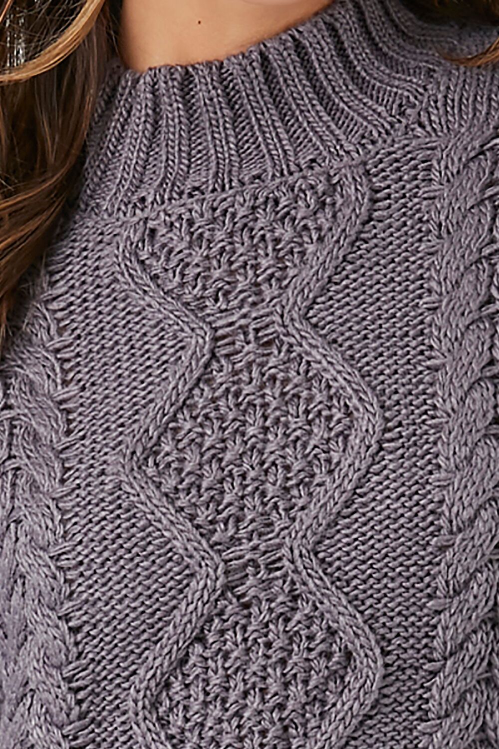Cable Knit Sweater Mini Dress