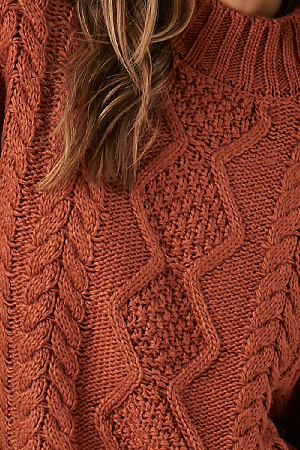 Cable Knit Sweater Mini Dress