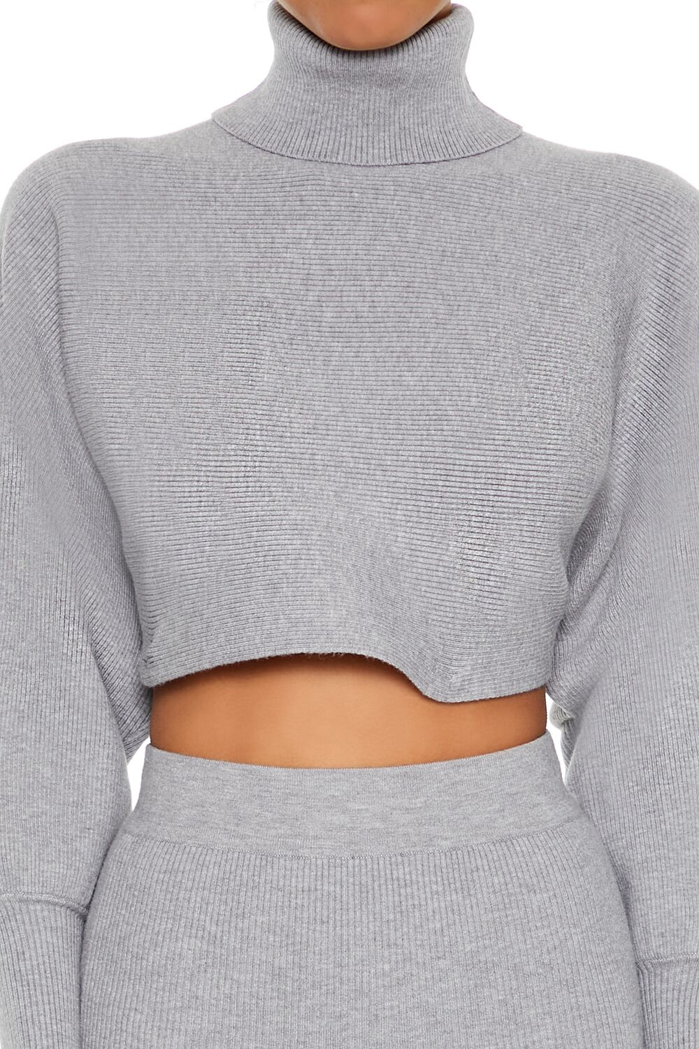 Turtleneck Sweater & Skirt Set