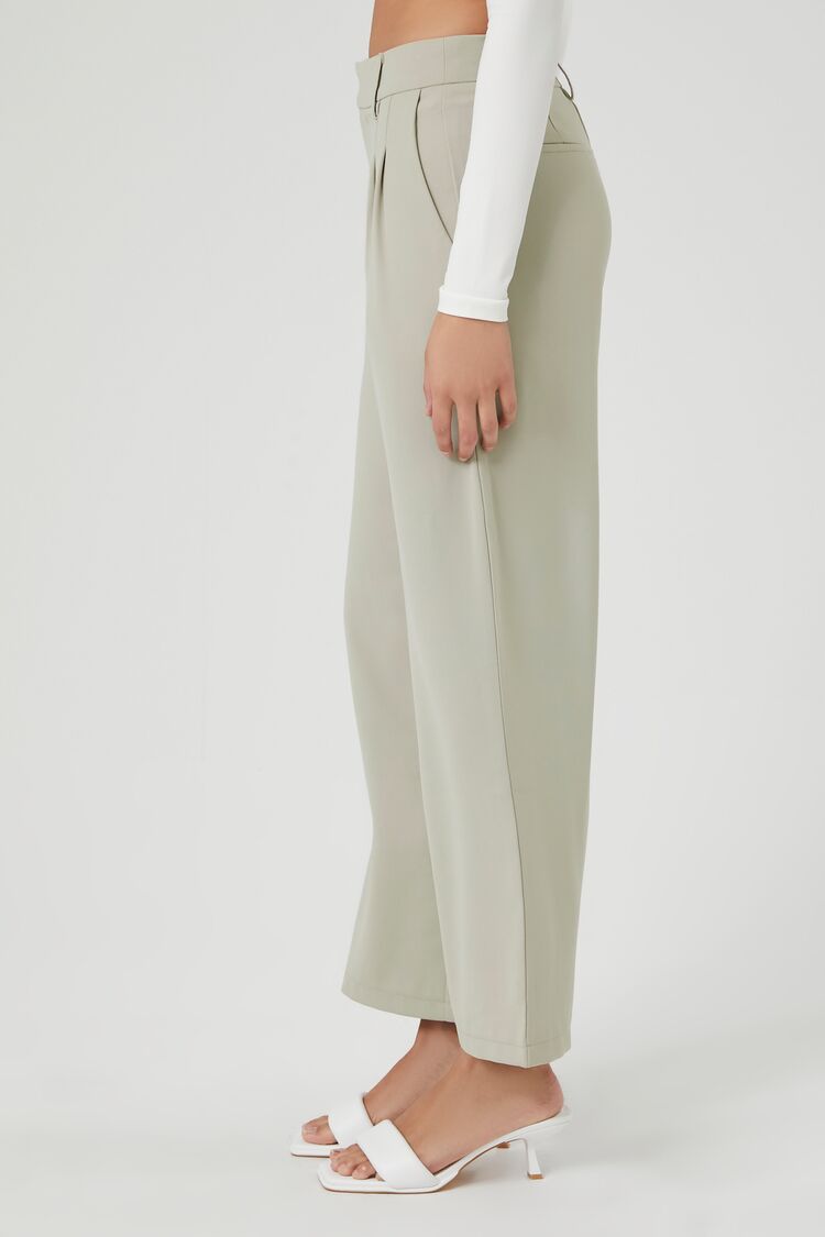 High-Rise Wide-Leg Trousers