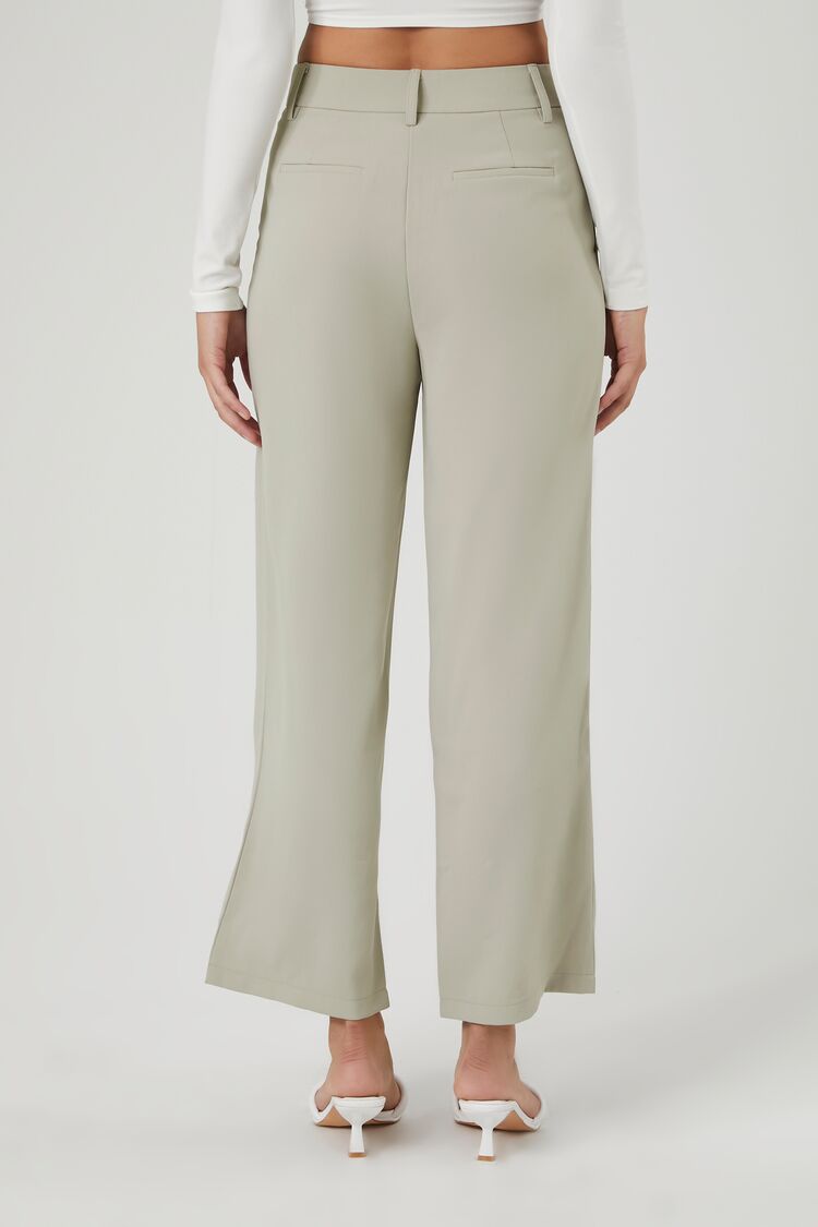 High-Rise Wide-Leg Trousers