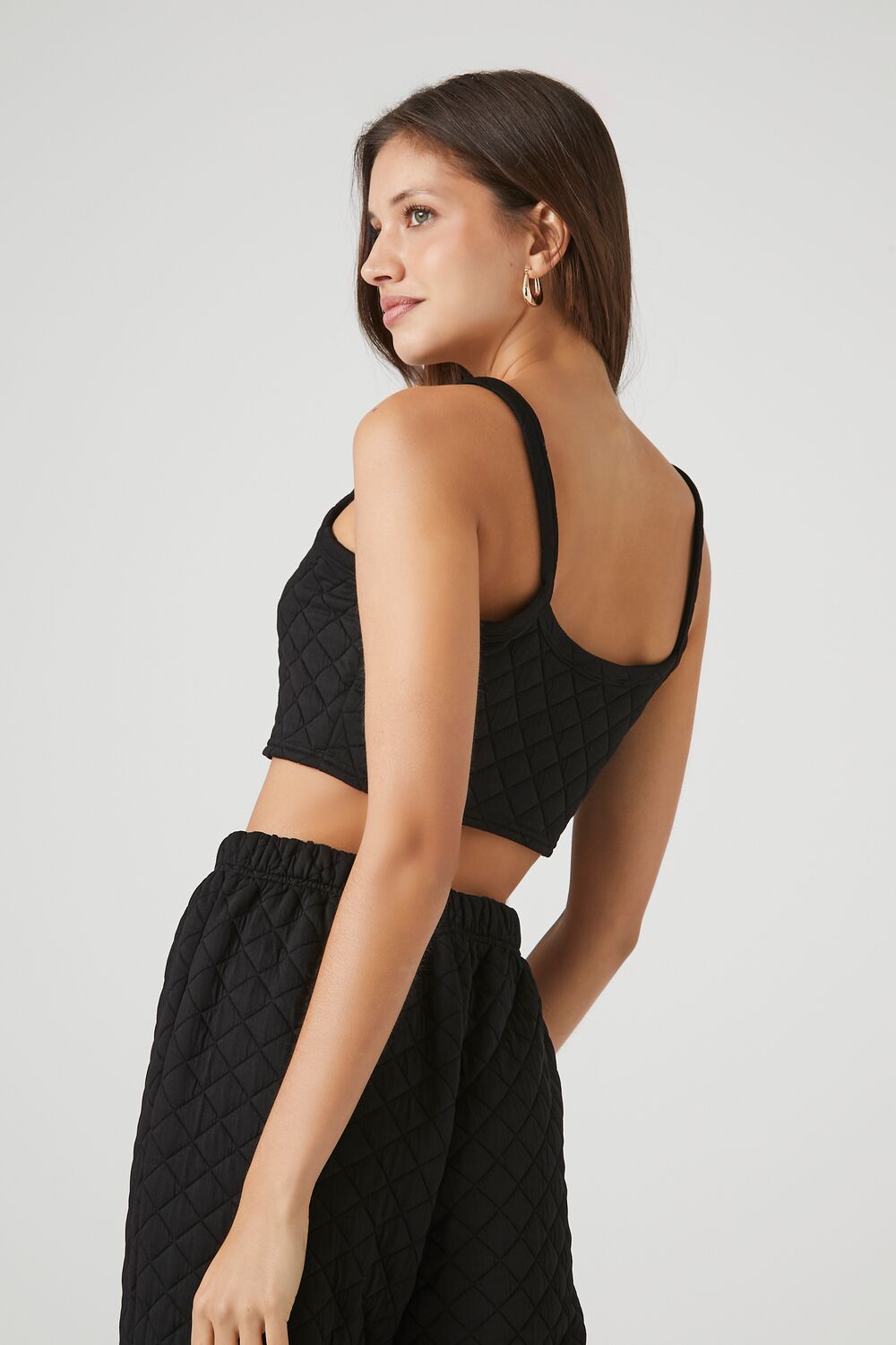 Quilted Cropped Cami