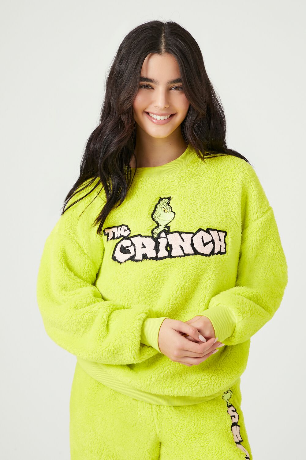 Fleece The Grinch Pullover