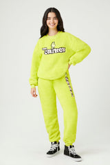 Fleece The Grinch Snarky Joggers