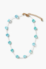 Girls Beaded Heart Necklace (Kids)