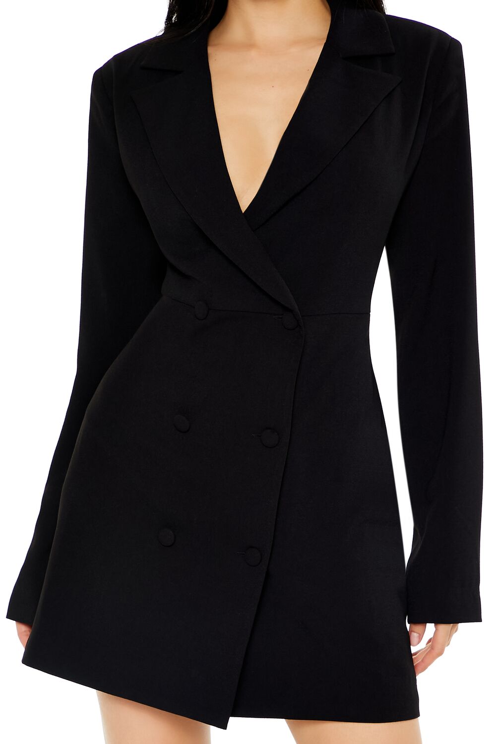 Double-Breasted Blazer Dress