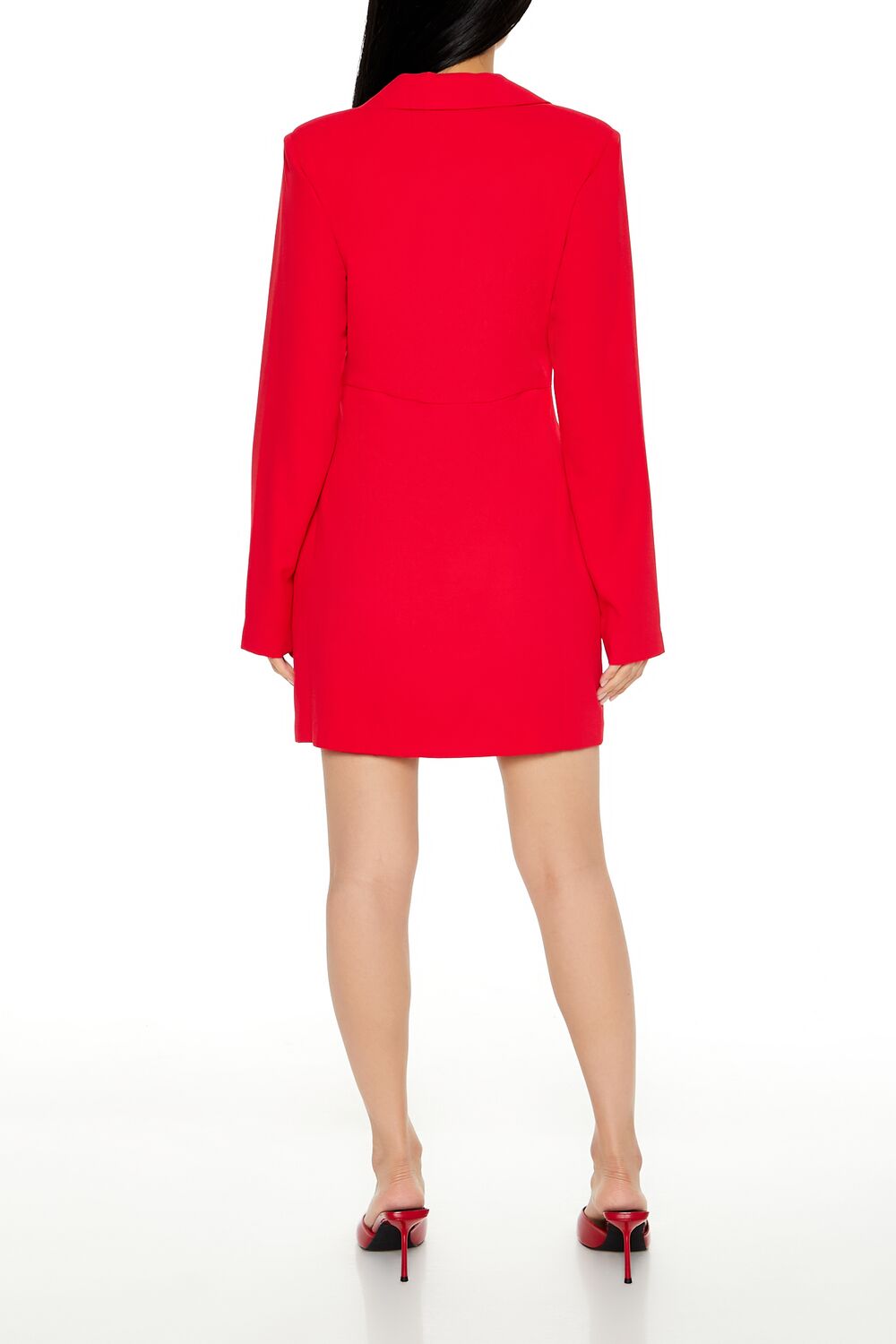 Double-Breasted Blazer Dress