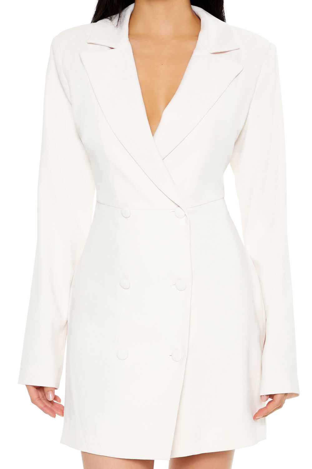 Double-Breasted Blazer Dress