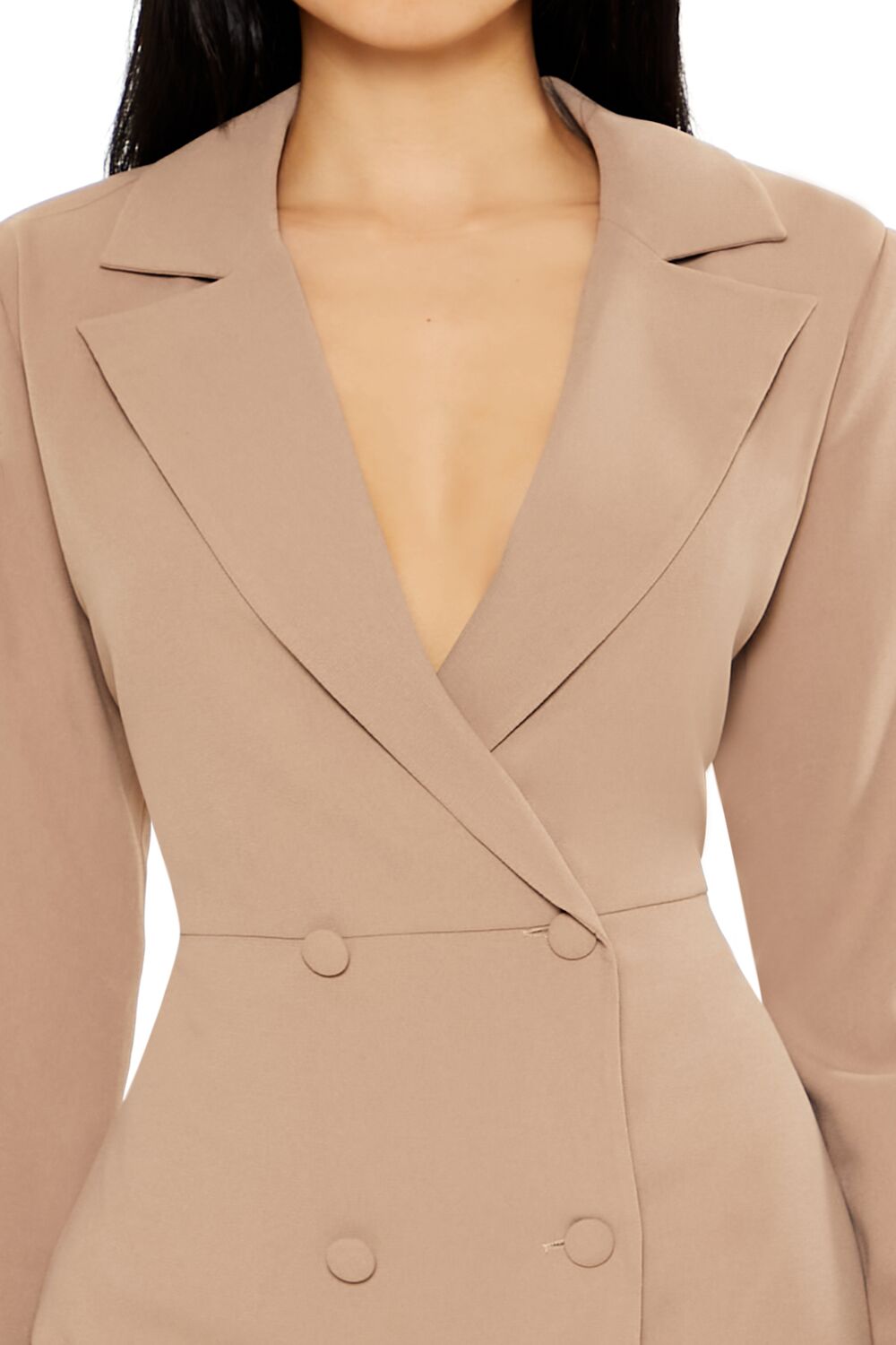 Double-Breasted Blazer Dress