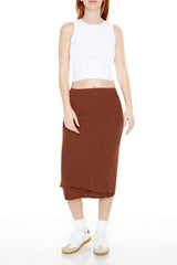 Chiffon Midi Skirt