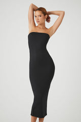 Contour Sculpt Bodycon Tube Midi Dress