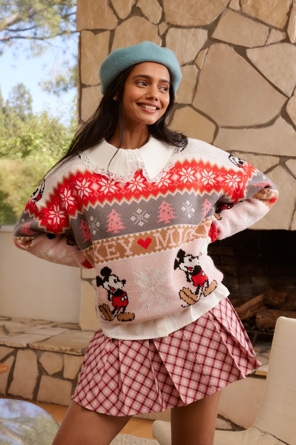 Disney Mickey Mouse Fair Isle Sweater